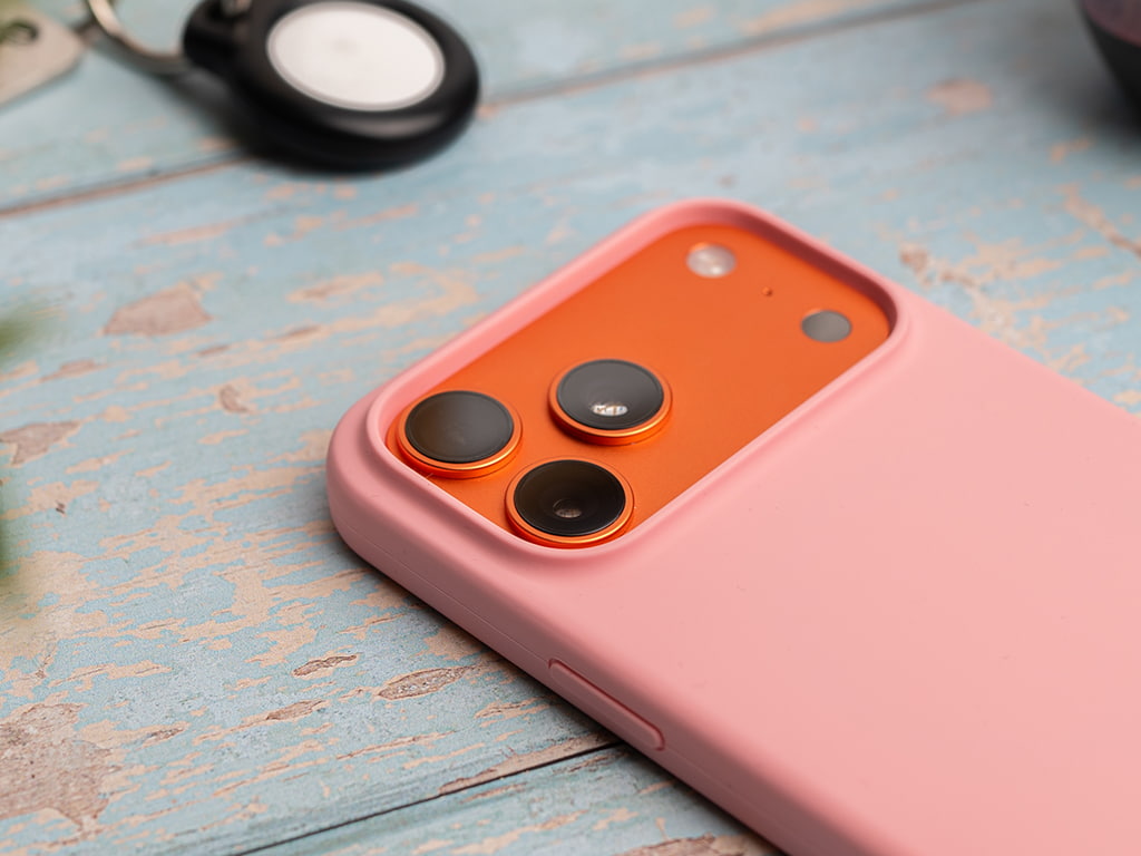 Silikonový kryt s MagSafe na iPhone 17 Pro Max - Růžový syt 6